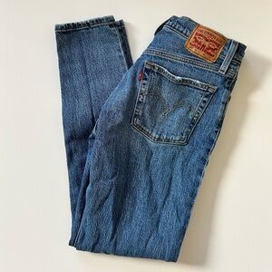 Levi's Blue Skinny Jeans Medium Wash